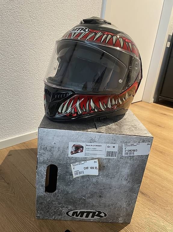 Caschi & visiere: Motorrad Helm – Usato da Rapperswil SG venduto da kyrahueppi