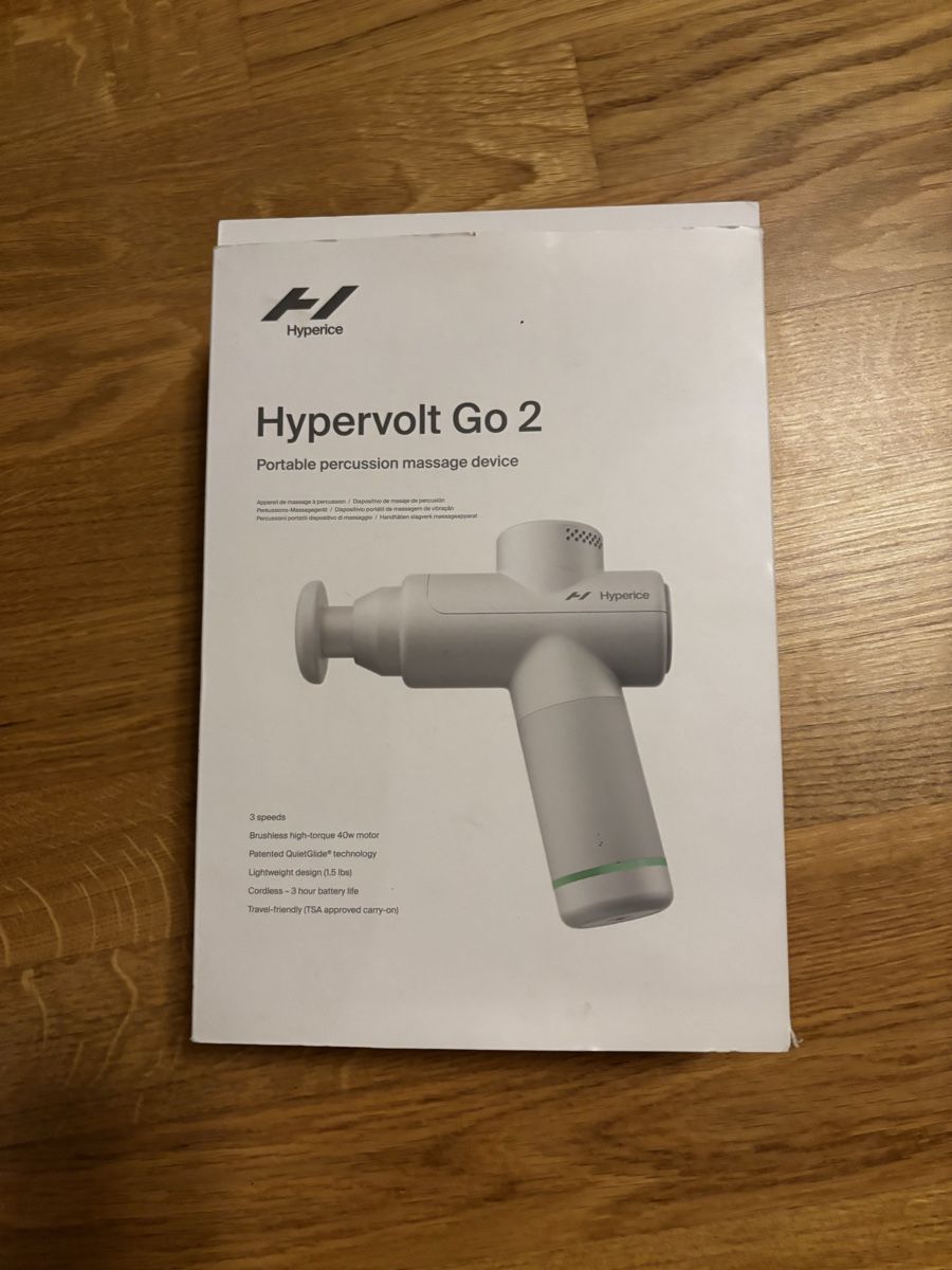 Dispositivi per massaggi: Hyperice  Hypervolt Go 2 - Appareil de massage - Comme neuf! – Usato da Romanel-sur-Lausanne venduto da fab3009