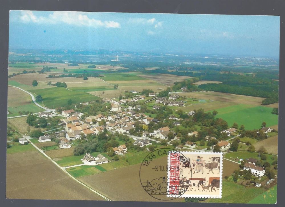 CARTIGNY (GE) vue aérienne Kaufen auf Ricardo