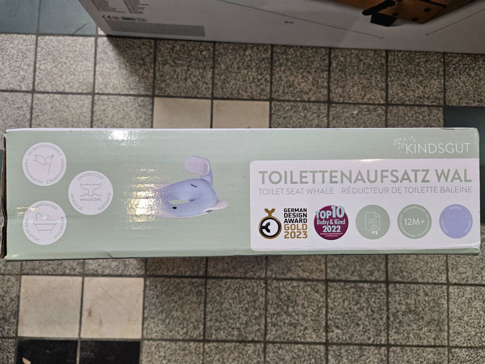 WC: Kindsgut Toilettenaufsatz Wal – Nuovo e nell'imballaggio originale da Wikon venduto da Mr.Saxer 2