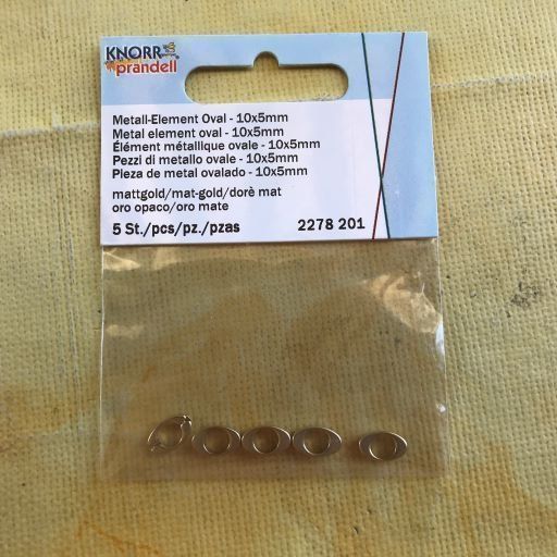 Plateaux: LOT METALL-ELEM. OVAL 10X5MM – Neuf avec emballage d'origine à Ostermundigen par Wyatt-Earp 2
