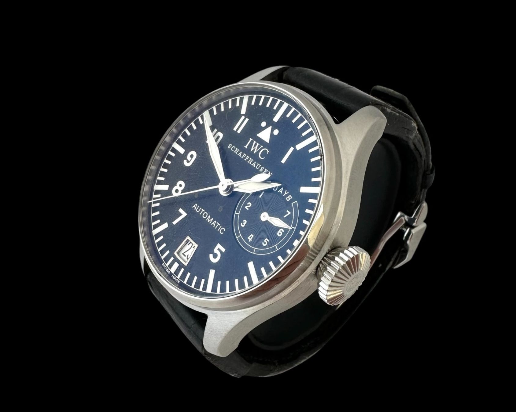 IWC Uhren: IWC Big Pilot, Ref. IW500201 in Edelstahl – Gebraucht aus Zuzwil SG von artimmo 1