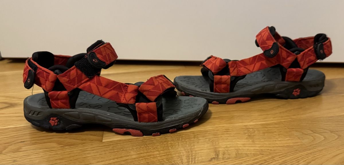 Jack Wolfskin Scarpe per ragazzi: Jack Wolfskin Sandalen - Gr. 31  – Usato da Flumenthal venduto da Krajan 2