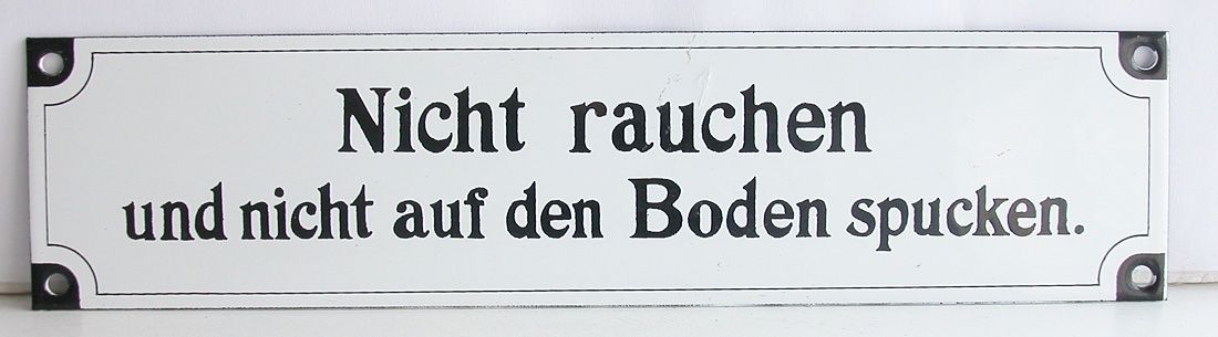 SBB/CFF/FFS Insegne: 4 Original Bahnschilder – Usato da Oberwil BL venduto da Klang 2