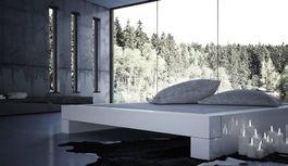 Designer Bett vom Schreiner 160x200cm - neuwertig