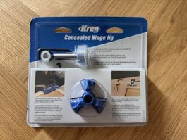 Kreg Bohrschablone für verdeckte Scharniere neu