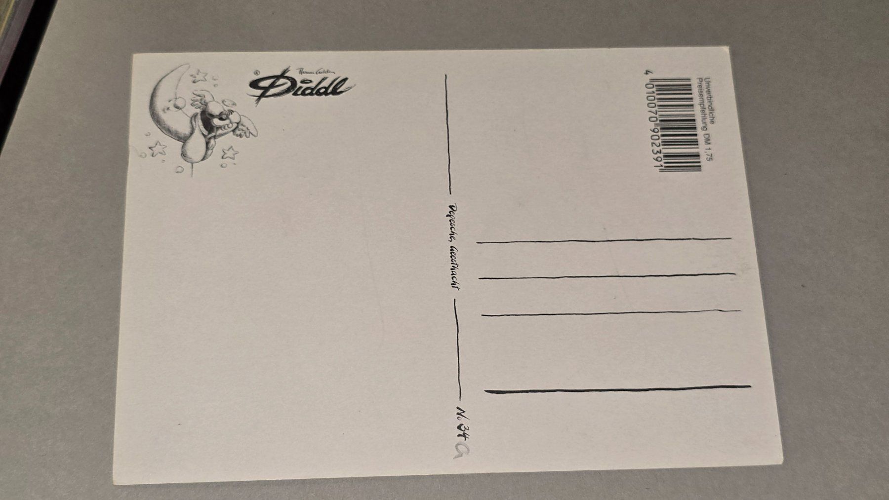 Cartes: Diddl Weihnachtskarte 34a   Rarität – D'occasion à wallisellen par funkelsternchen5 1