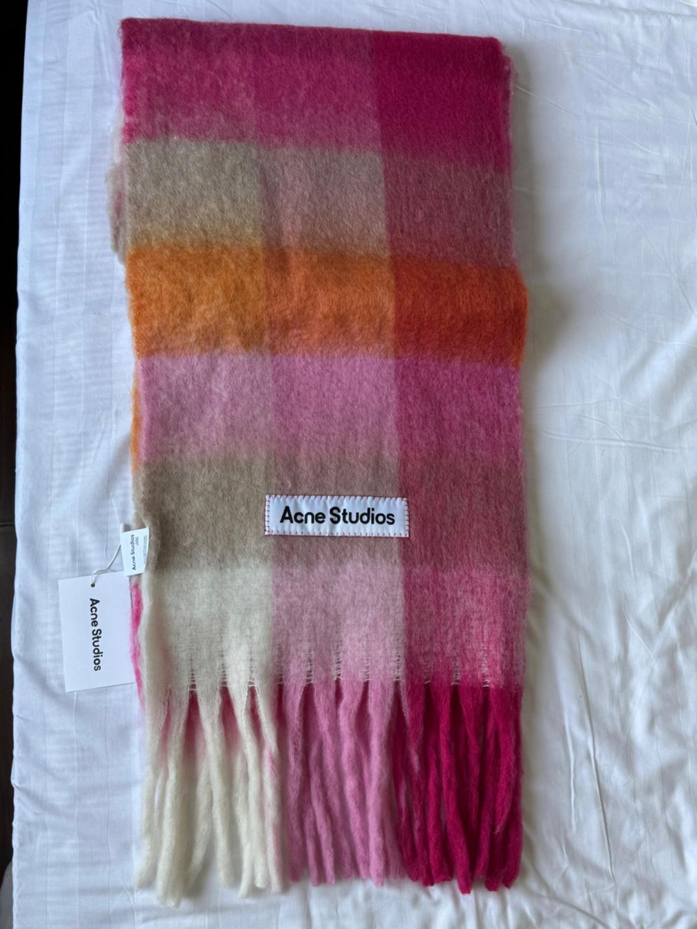 Acne Studios Foulard & Sciarpe: ACNE STUDIOS MOHAIR CHECKED SCARF/ NEU – Nuovo (secondo la descrizione) da Fehraltorf venduto da y2kout7 2