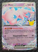 Pokemon Mew ex 066/128 30th Celebration EN