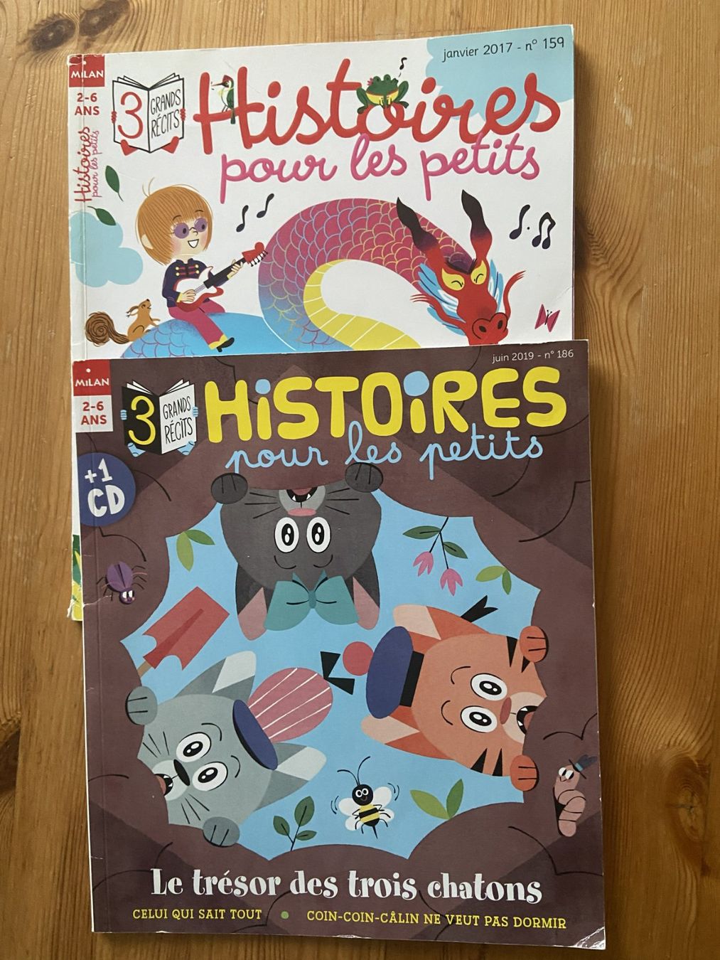Libri: Histoires pour les petits 3 grands récits ,  2-6 ans – Usato da Neuchâtel venduto da marevecor