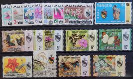 Malaysia NEGRI SEMBILAN Lot mit schönen Werten
