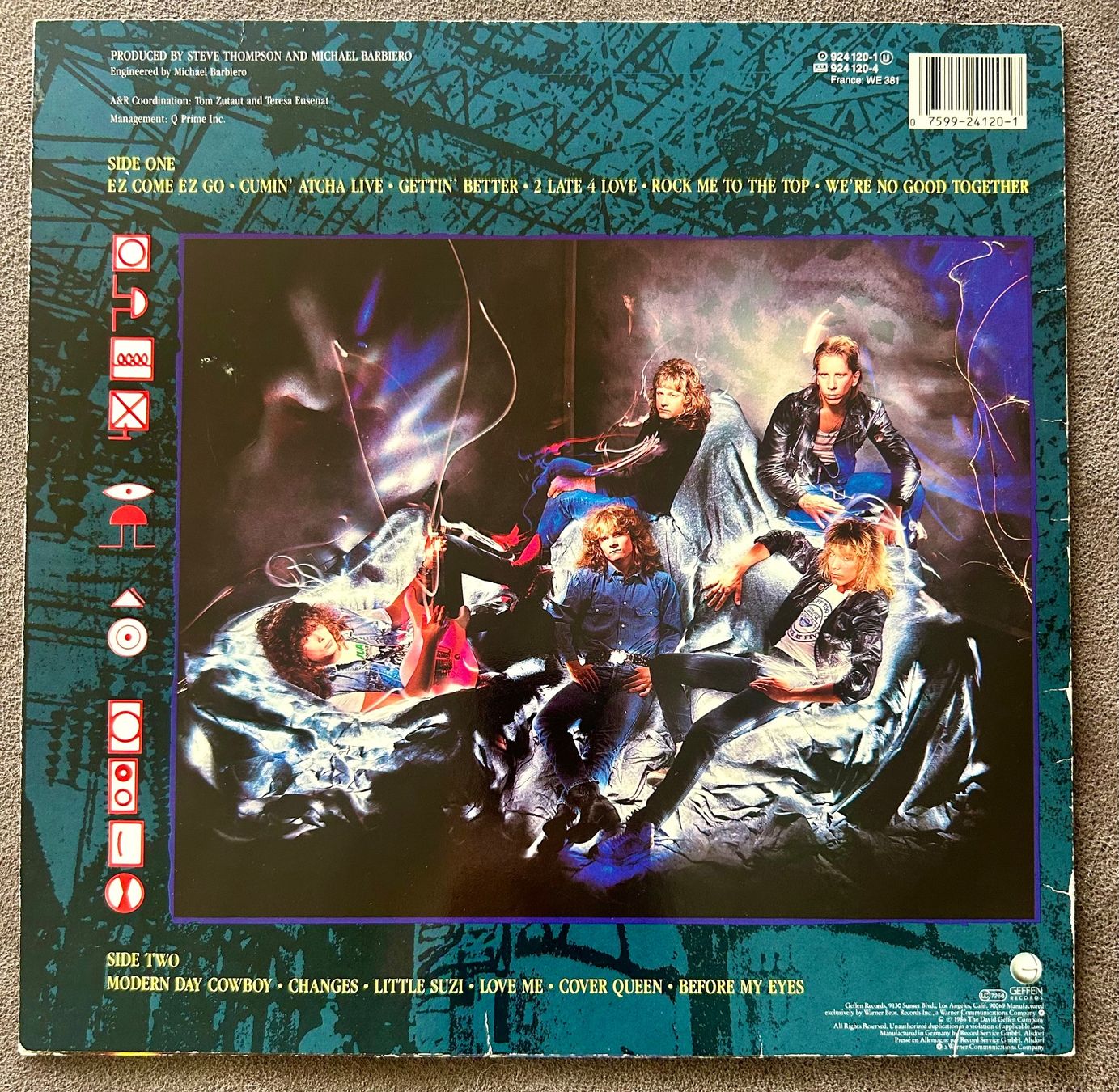 Schallplatten: TESLA „Mechanical Resonance“ 1stPr VINYL LP FULLY SIGNIERT!! – Gebraucht aus Basel von forevermusic 6