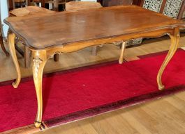 Antiker Salontisch / Couchtisch 65x130cm 《Art;3030》