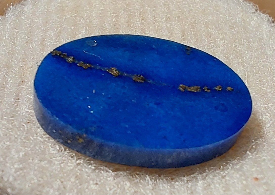 Edelsteine: Lapis Lazuli, oval , flach 3.44ct – Neu (gemäss Beschreibung) aus Klingnau von Tamina5 2