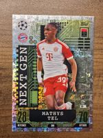 Sammelkarte Topps Match Attax - Mathys Tel - Next Gen