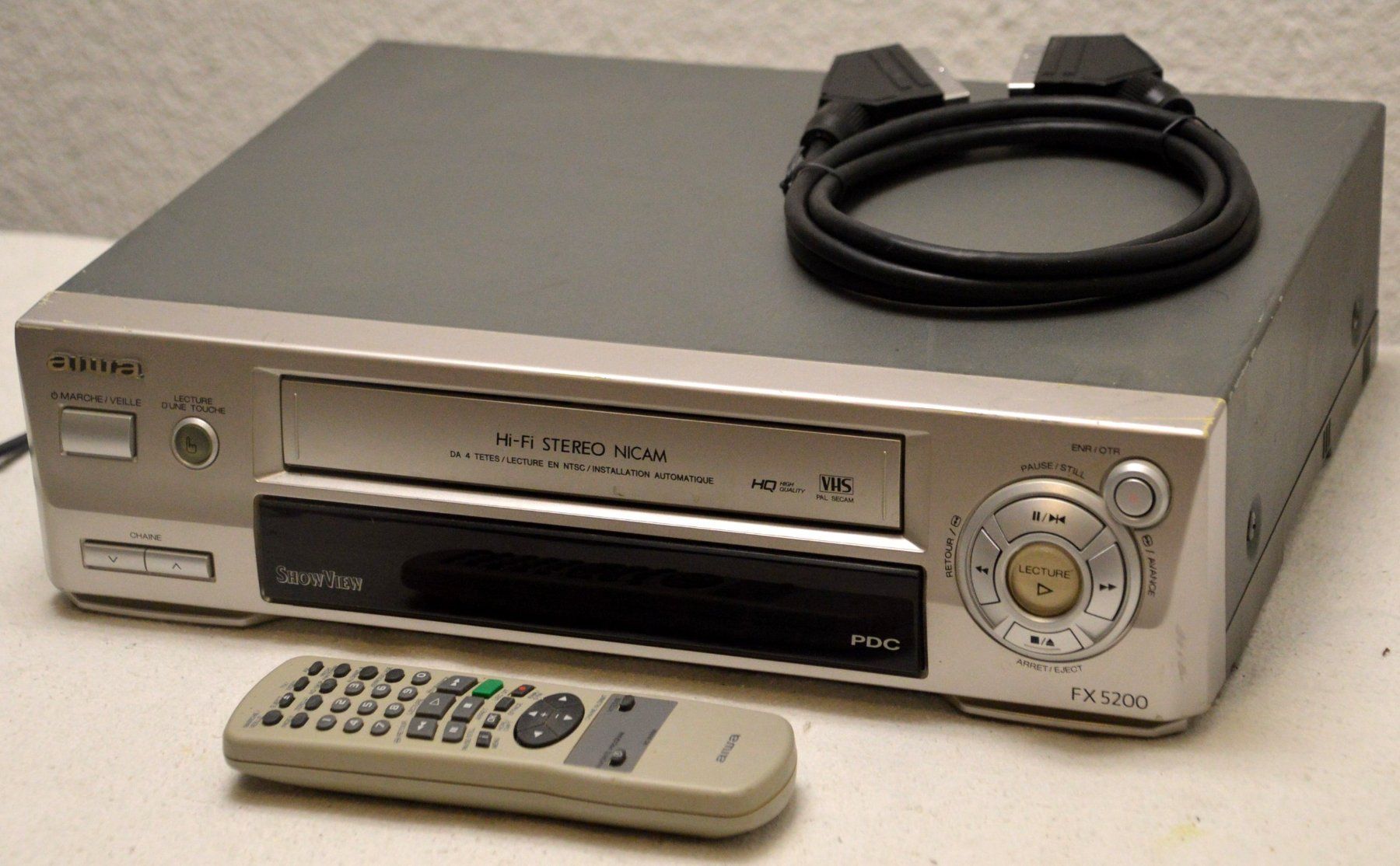 Aufnahmegeräte: Videorecorder VHS Aiwa HV-FX5200LE magnétoscope – Gebraucht aus Collonges von arashee 1