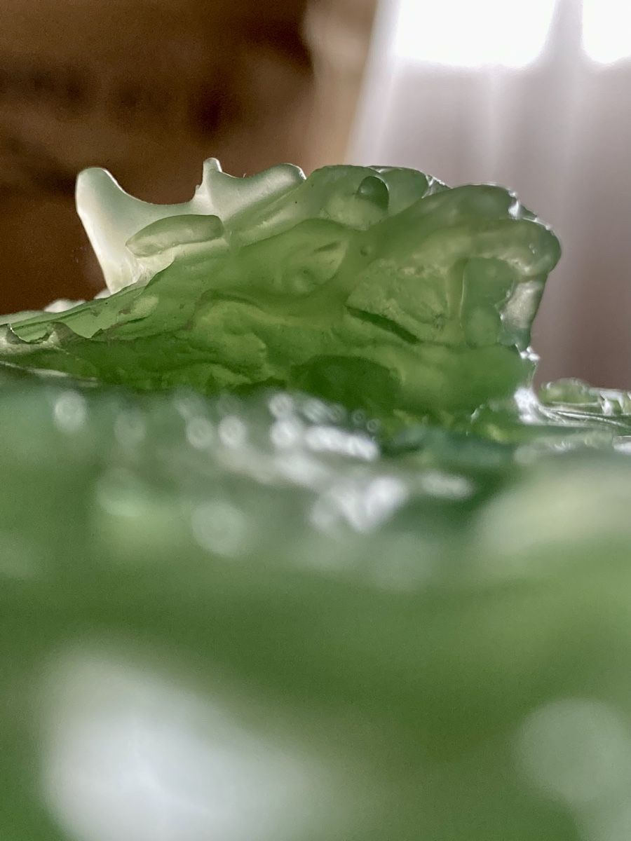 Statuette: Feng Shui Glücksbringer mit Drache und Jadeimitat – Usato da Vinelz venduto da Viewfinder84 8
