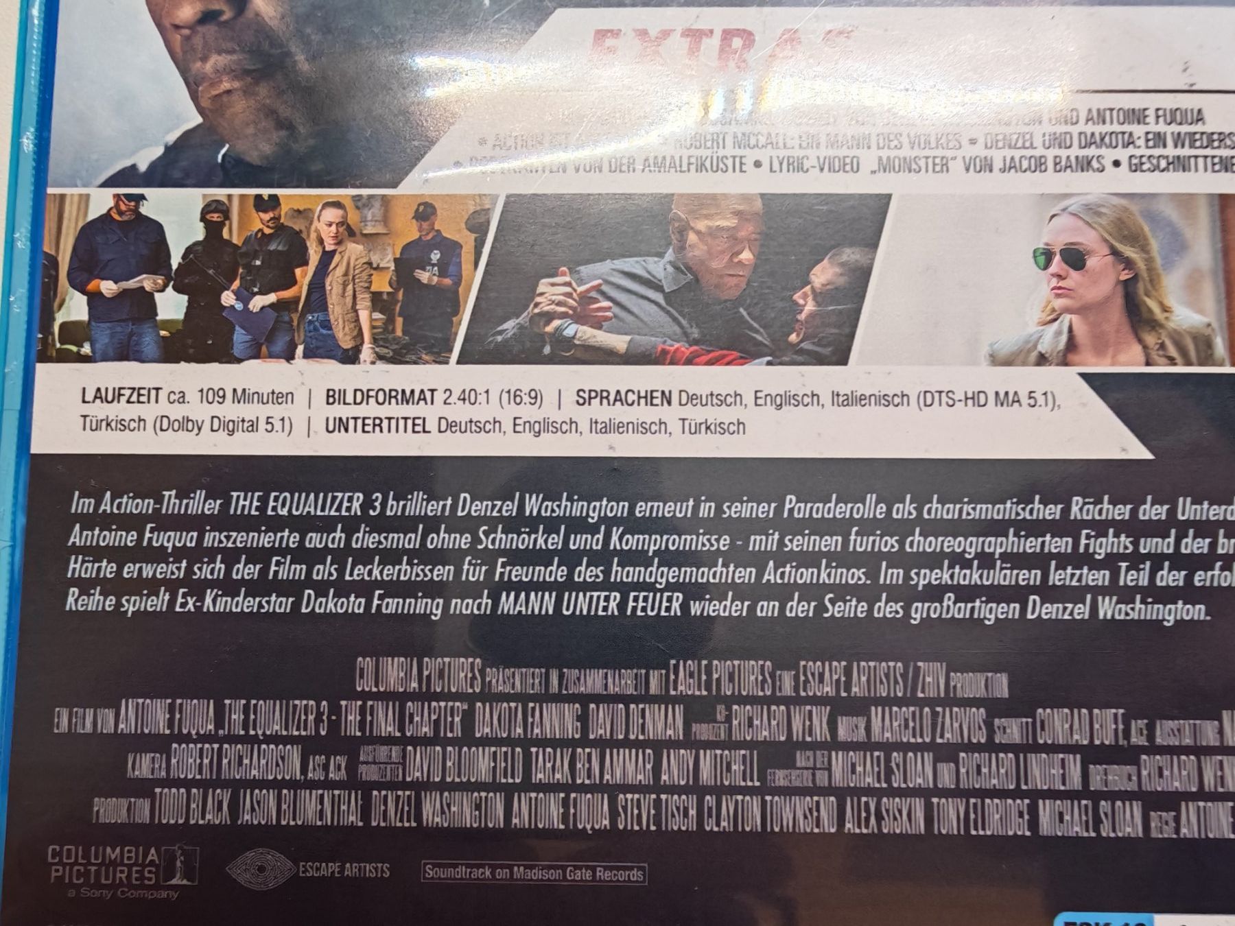 Tutti i DVDs: The Equalizer 3 – The Final Chapter – Usato da Liestal venduto da Kratzilla 3