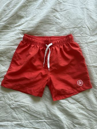 Badehose Gr. 140, rot Color Kids, Top Zustand!