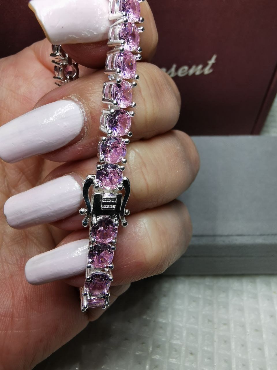 Bracciali & Braccialetti: Bracelet avec zircons – Nuovo e nell'imballaggio originale da Reconvilier venduto da Tsma67 3
