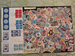 Ca 1000 Ausland-Briefmarken ab Uralt (VW14)