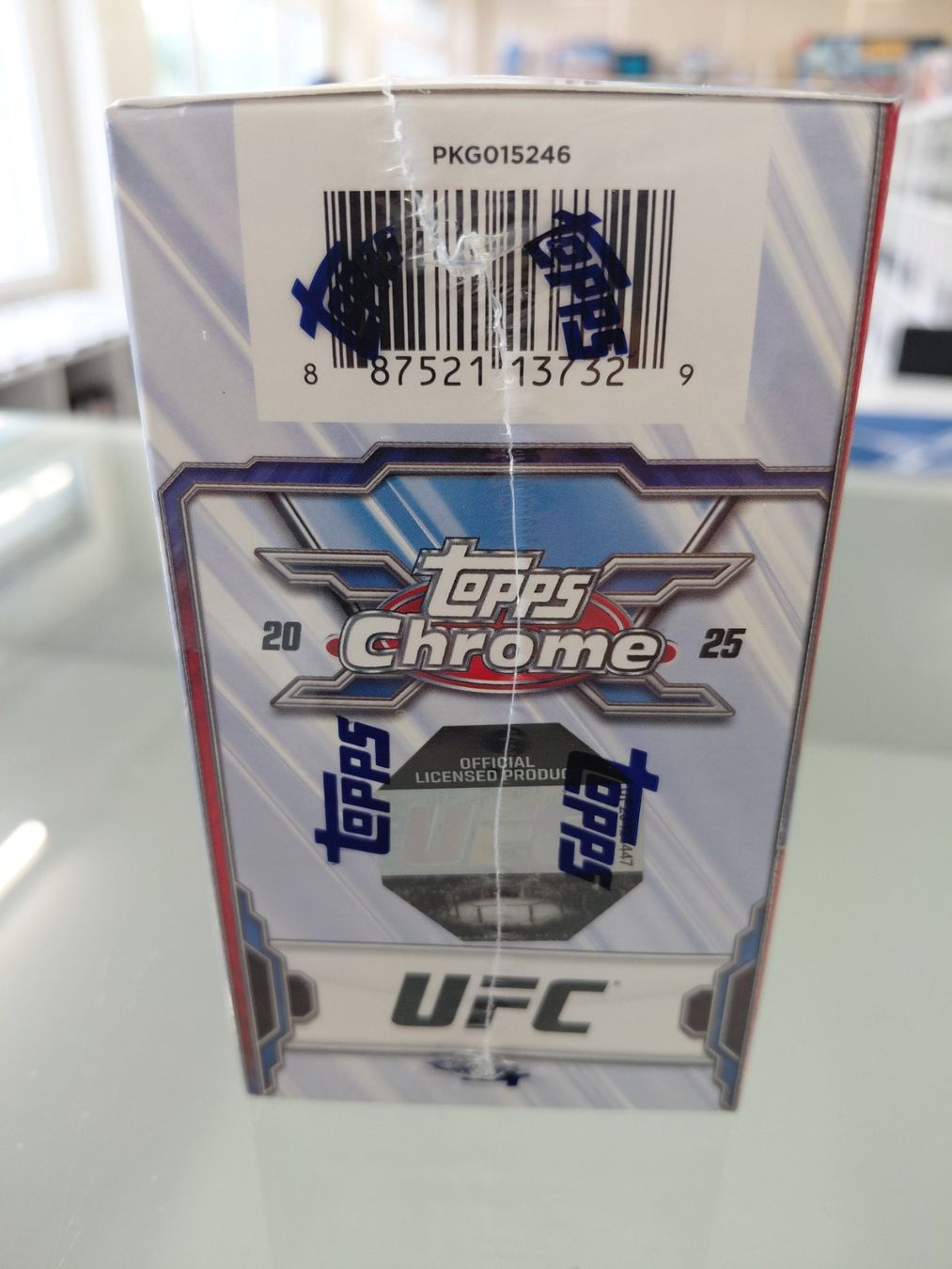 Topps Carte collezionabili: 2025 Topps Chrome UFC Box – Nuovo e nell'imballaggio originale da Uezwil venduto da -Retrogames- 2