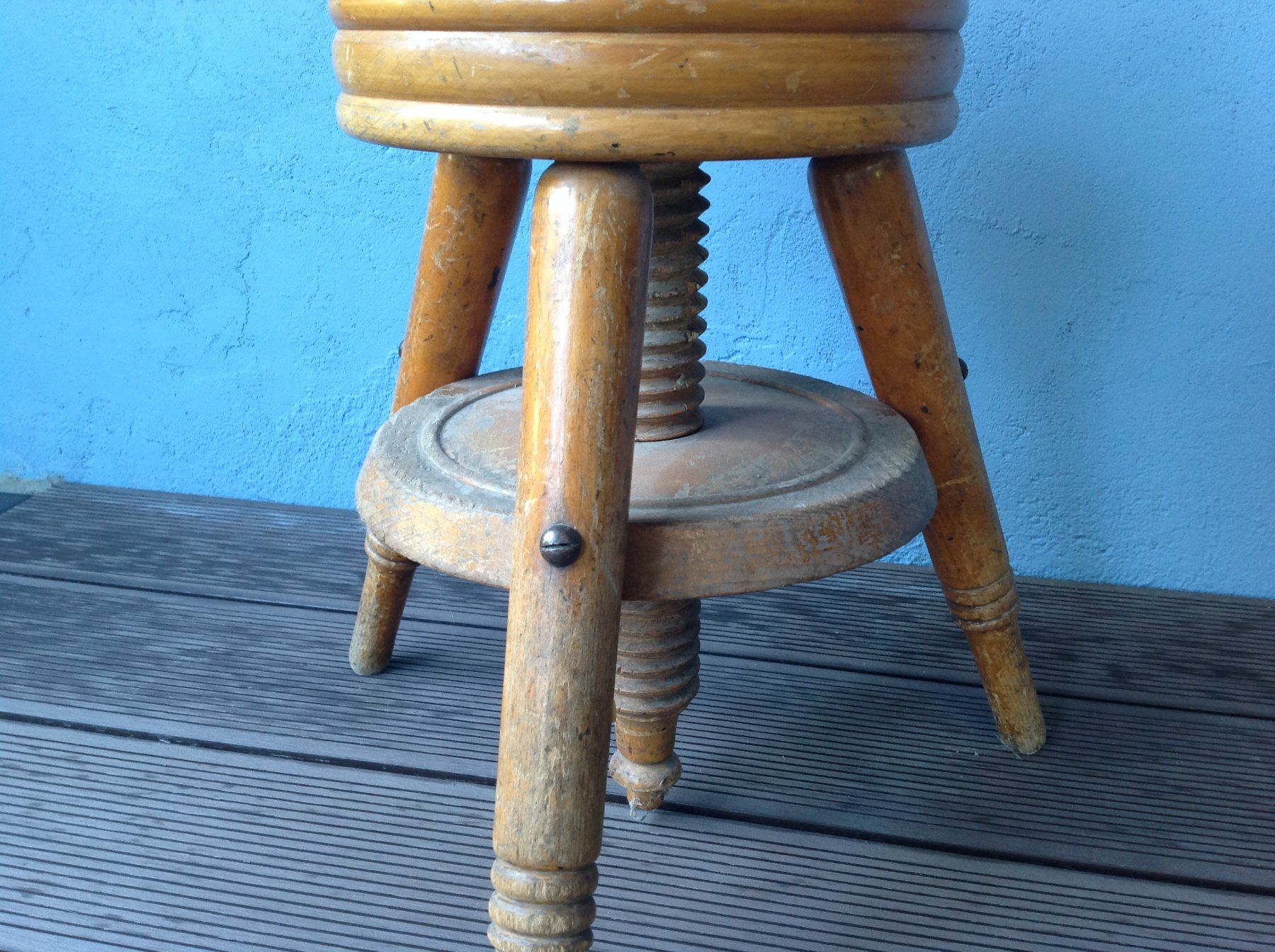 Sgabelli: holz hocker / tabouret d'horloger / Uhrmacherhocker – Usato da Vuiteboeuf venduto da broticaire 3