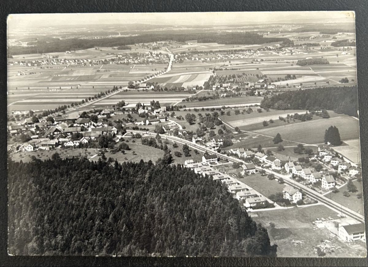Cartoline postali: Flugaufnahme Ohringen – Usato da Horw venduto da Tellbub