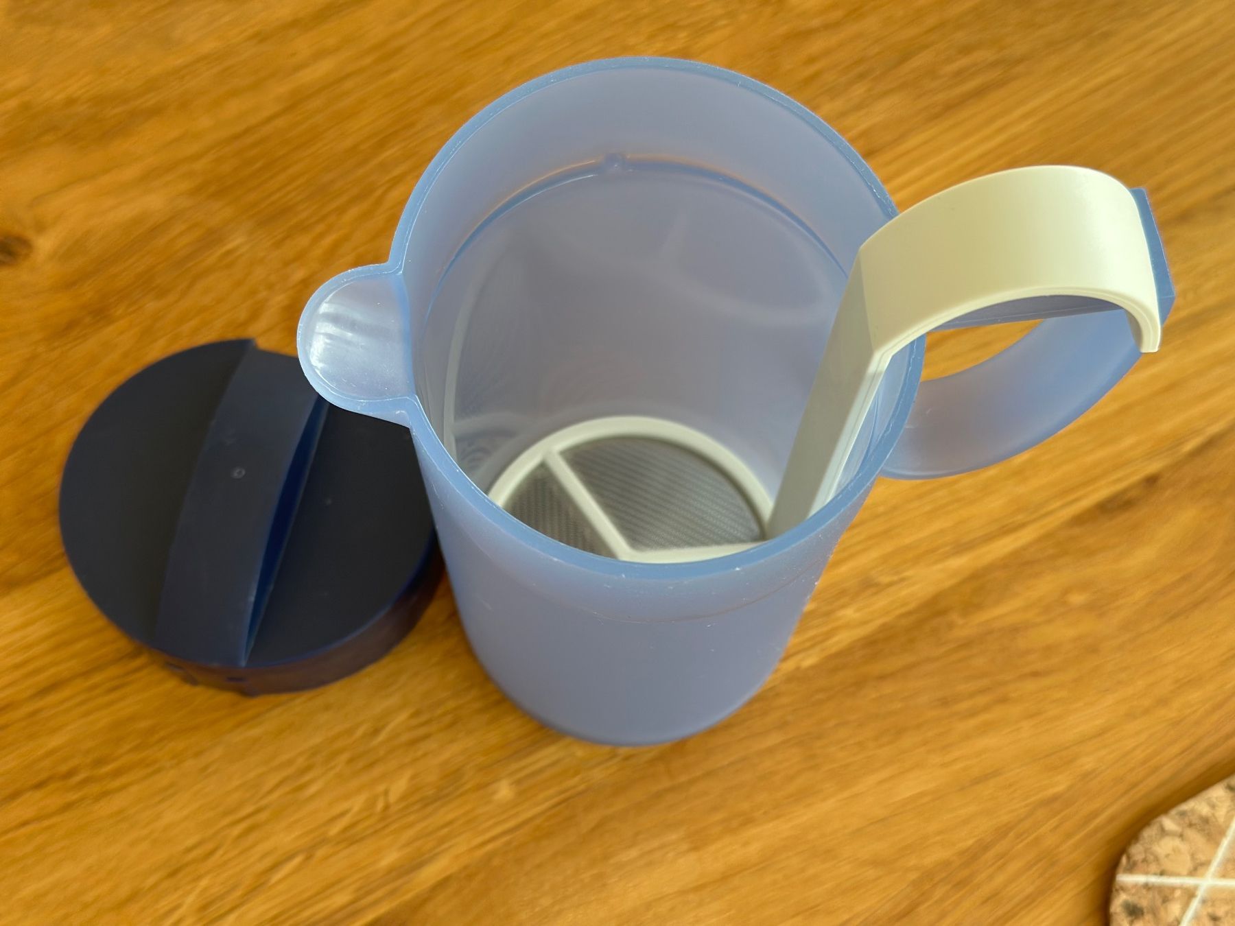 Tupperware Elettrodomestici da cucina: Milchschäumer Tupperware, blau, Top! – Usato da Rothenburg venduto da wer_g9fd 4