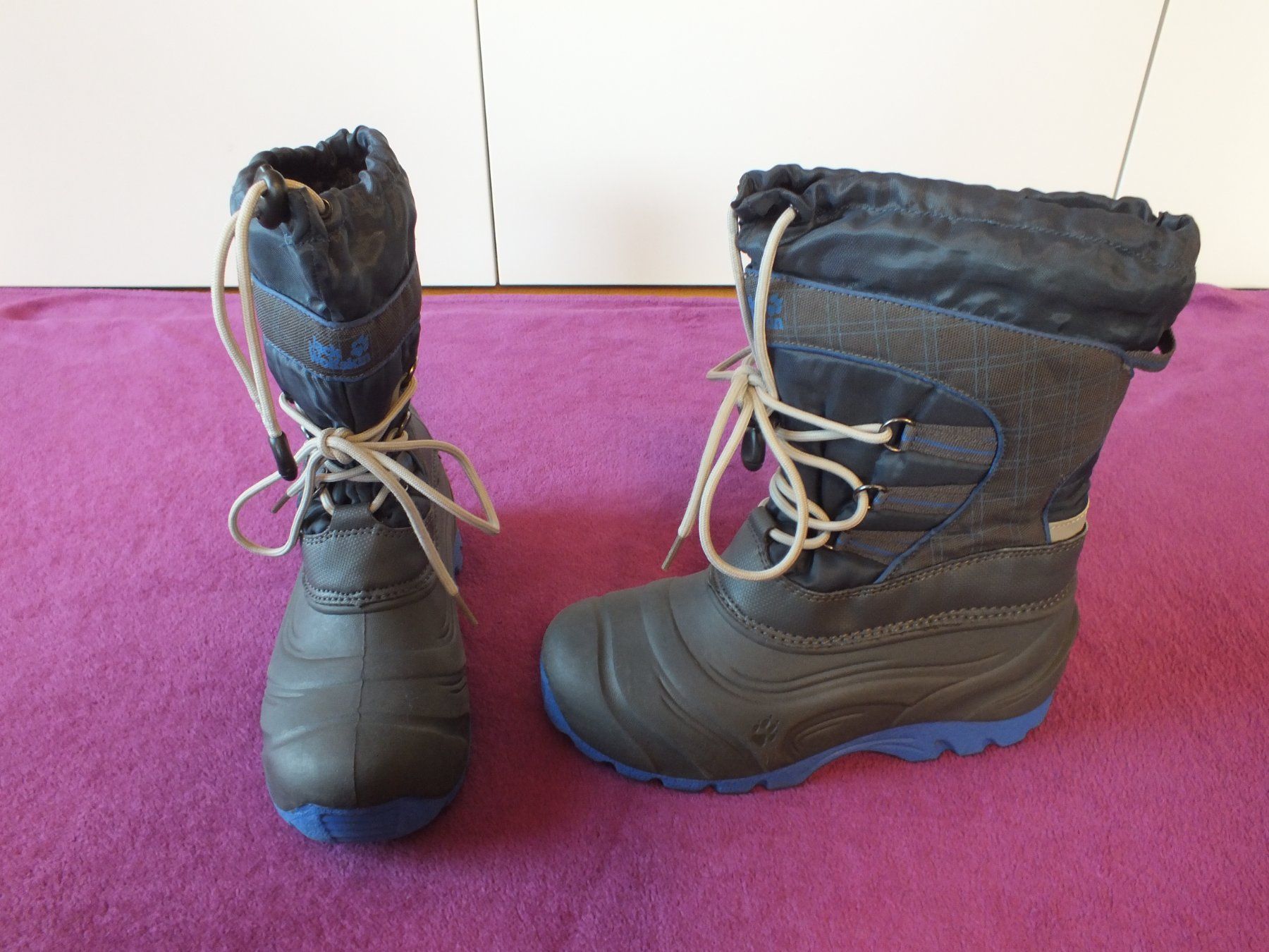 Jack Wolfskin Scarpe per ragazzi: Jack Wolfskin Winterstiefel Snowpacker Gr.34 – Usato da Müllheim Dorf venduto da Seeeule01