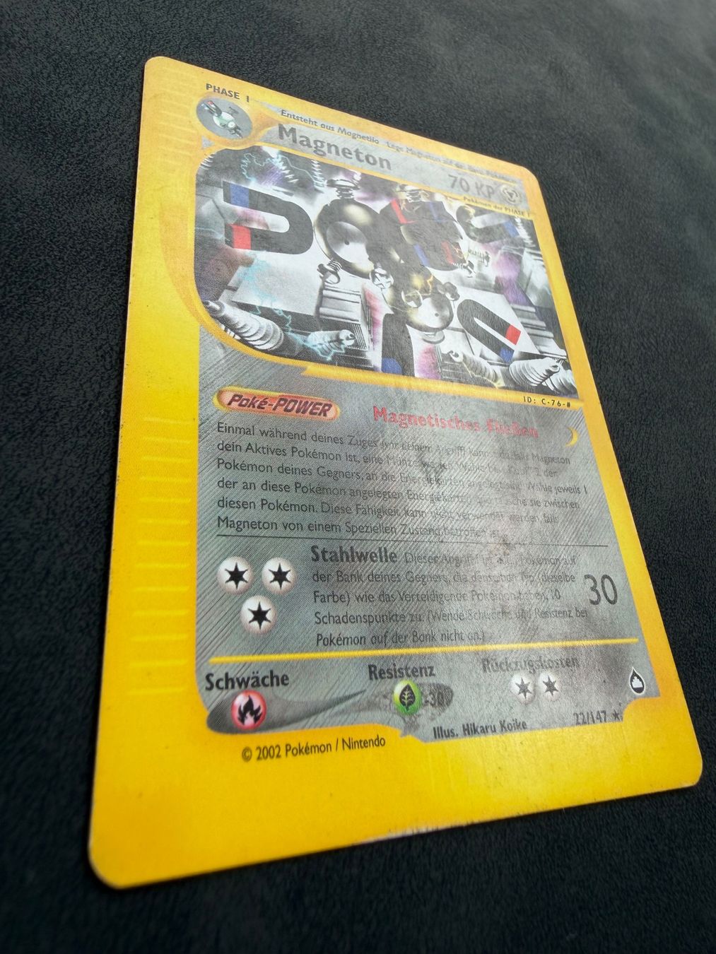 Pokémon Sammelbilder & Trading cards: Magneton 22/147 | Aquapolis | DE – Gebraucht aus Aarau von fgr15 2