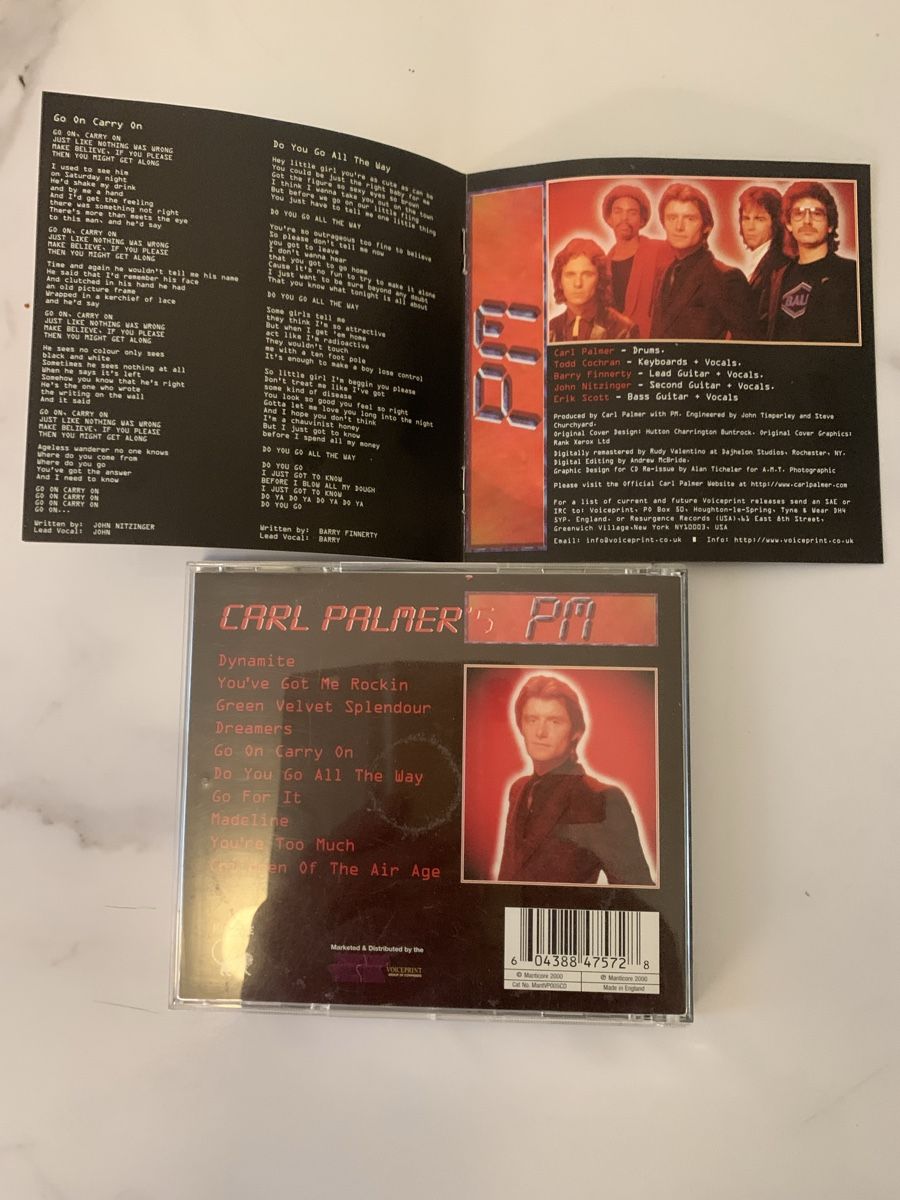 CD: Carl Palmer( ex ELP)/PM 1 – Usato da lausanne venduto da Ccheche 2