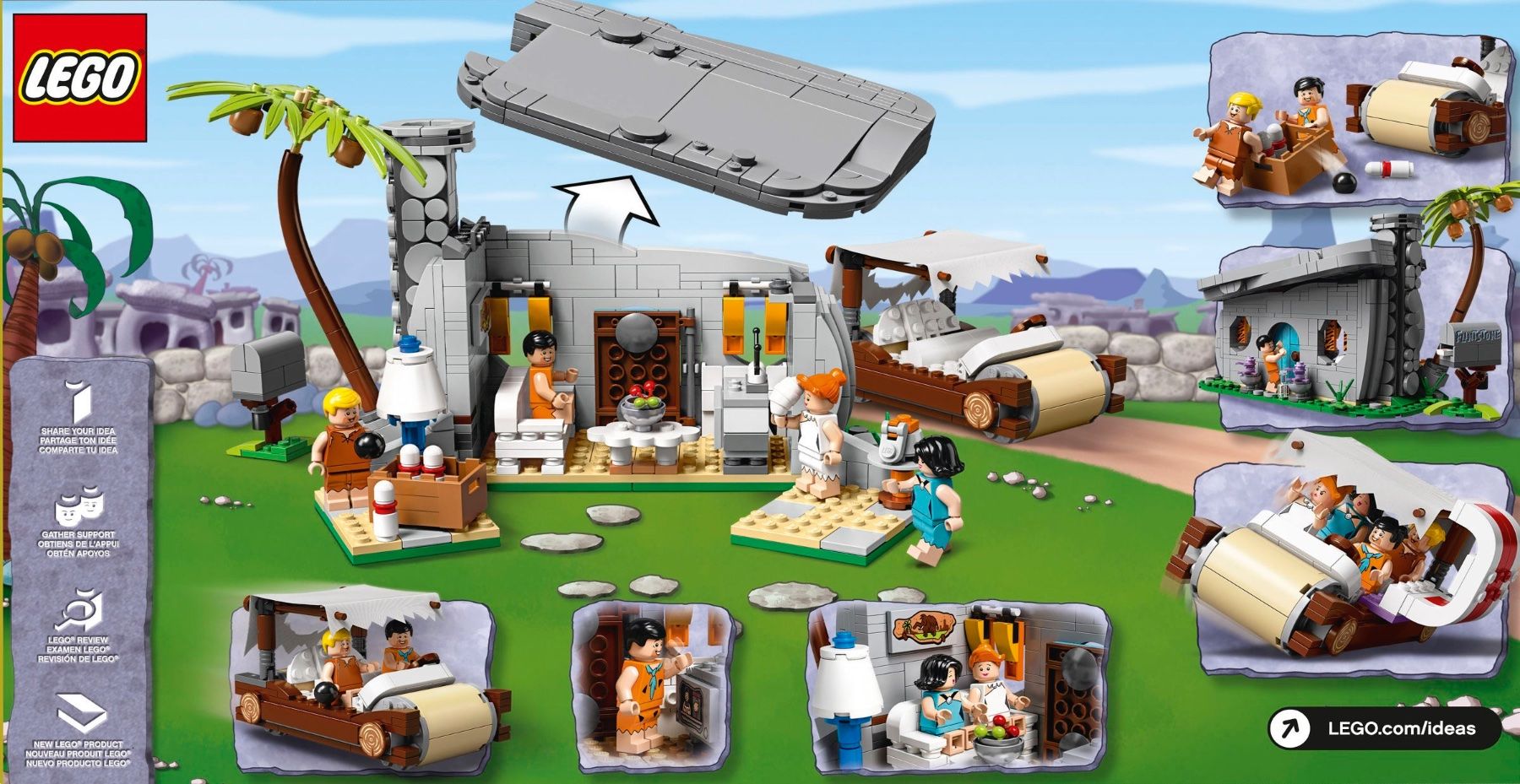 Lego Kit di costruzioni: LEGO 21316 The Flintstones – Nuovo e nell'imballaggio originale da La Chaux-de-Fonds venduto da Aminos 1