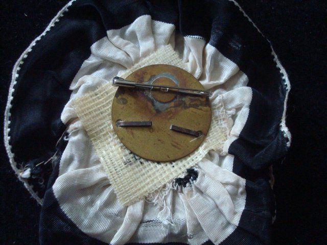 Placchette & Badge: Plakette Basel Zug Kupfer 1954 mit Rosette – Usato da Riehen venduto da Baerewaegli 1