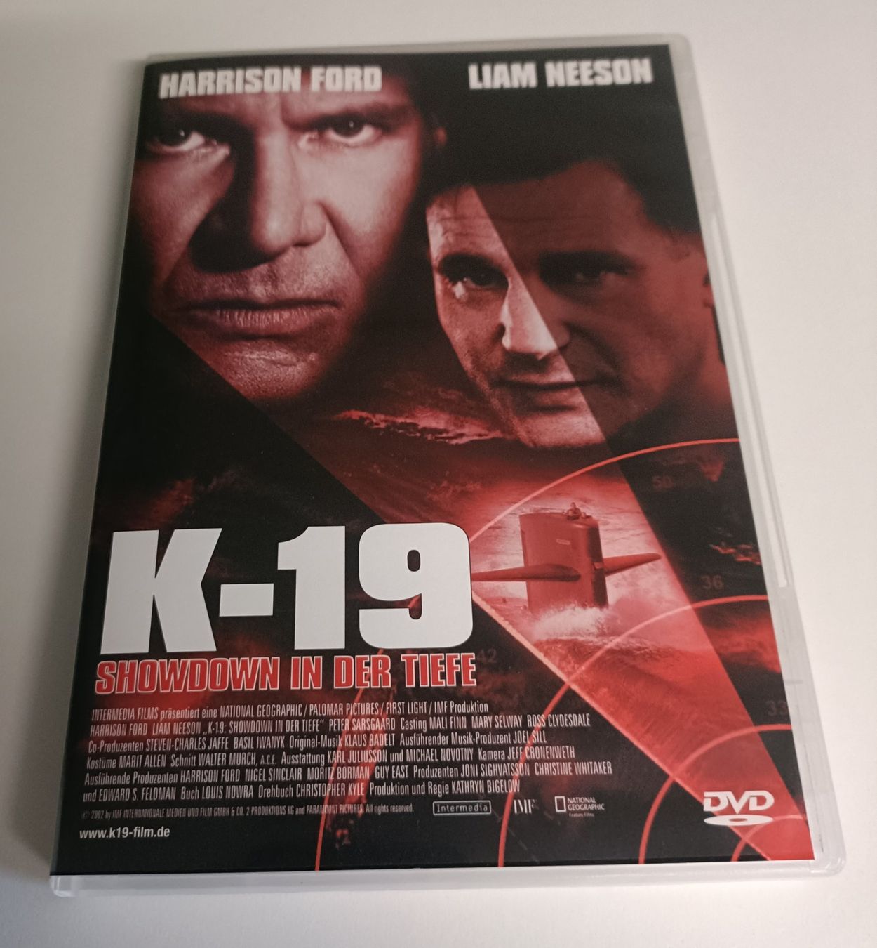 Tutti i DVDs: K-19 - Showdown in der Tiefe, mit Harrison Ford – Usato da Köniz venduto da Movieportal007