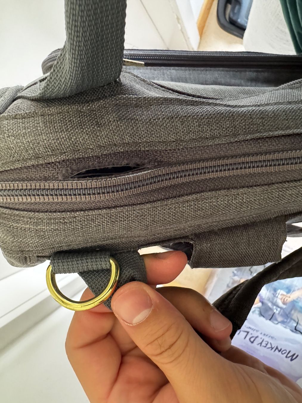Zaini: Graue Wickeltasche / Rucksack – Usato da Zürich venduto da fresh0001 3