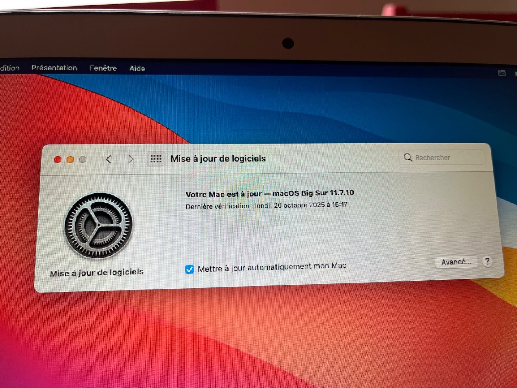 Apple MacBook Air 13 inch 2014 - i5 - 8Go RAM - 250Go SSD
