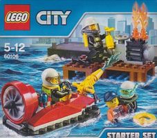 LEGO CITY 60106 STARTER SET DEI POMPIERI  new