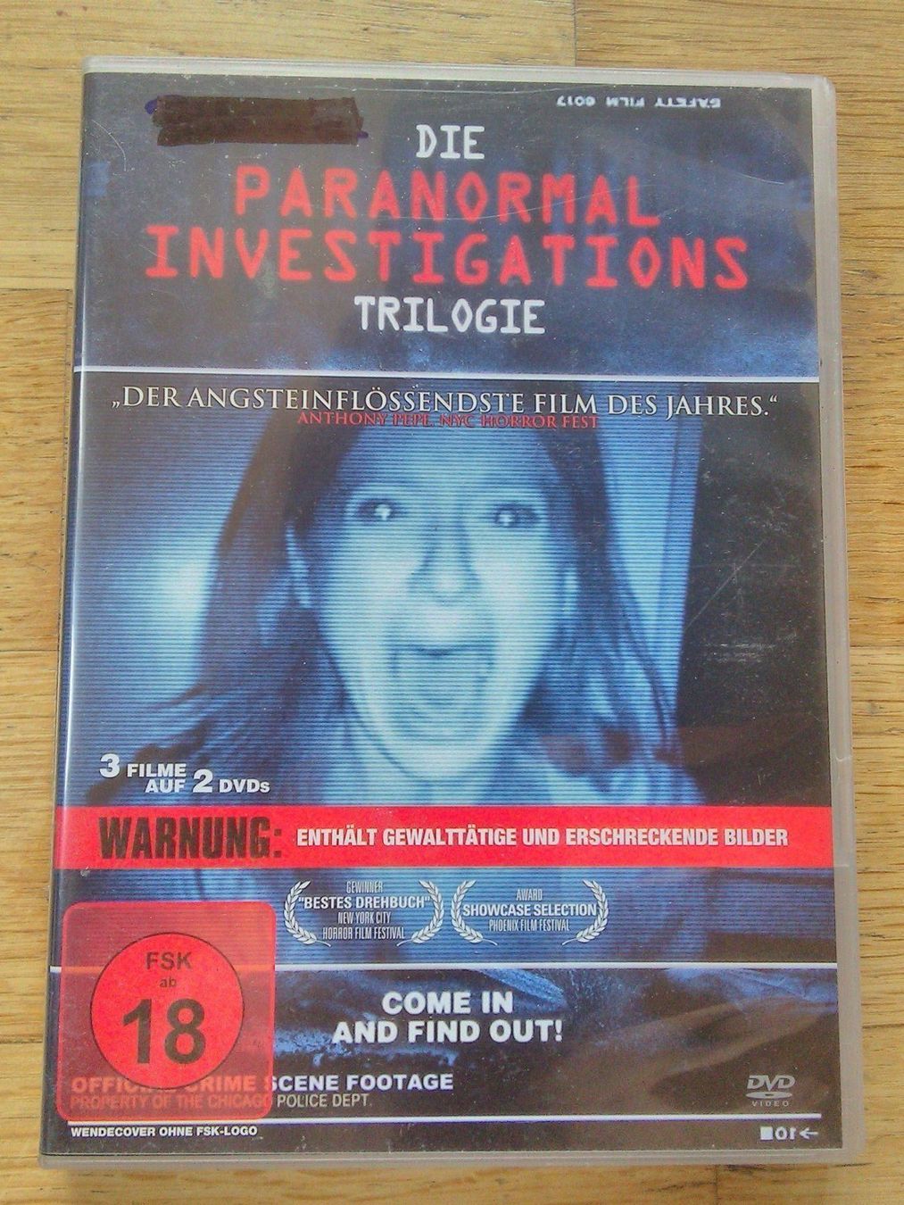 Tutti i DVDs: Die Paranormal Investigations (Trilogie) – Usato da St. Gallen venduto da elk2020