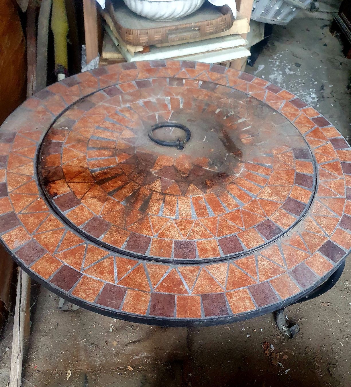 Cheminée d'extérieur: Barbecue brasero 83 cm – D'occasion à Sierre par Puffin63