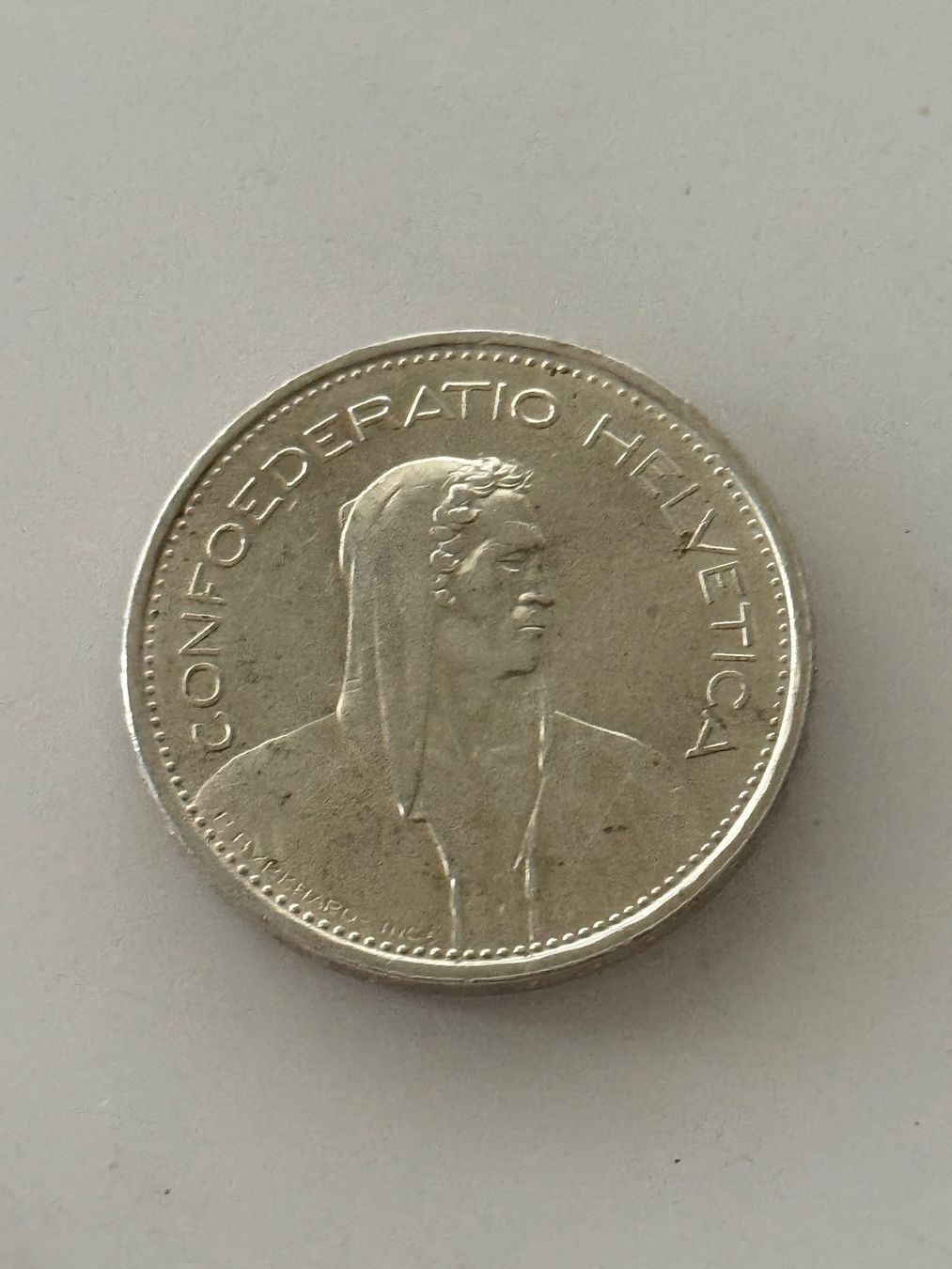 Alle Münzen: 5 Franken 1966  Silber – Gebraucht aus Wallisellen von SWISS_SILVER1