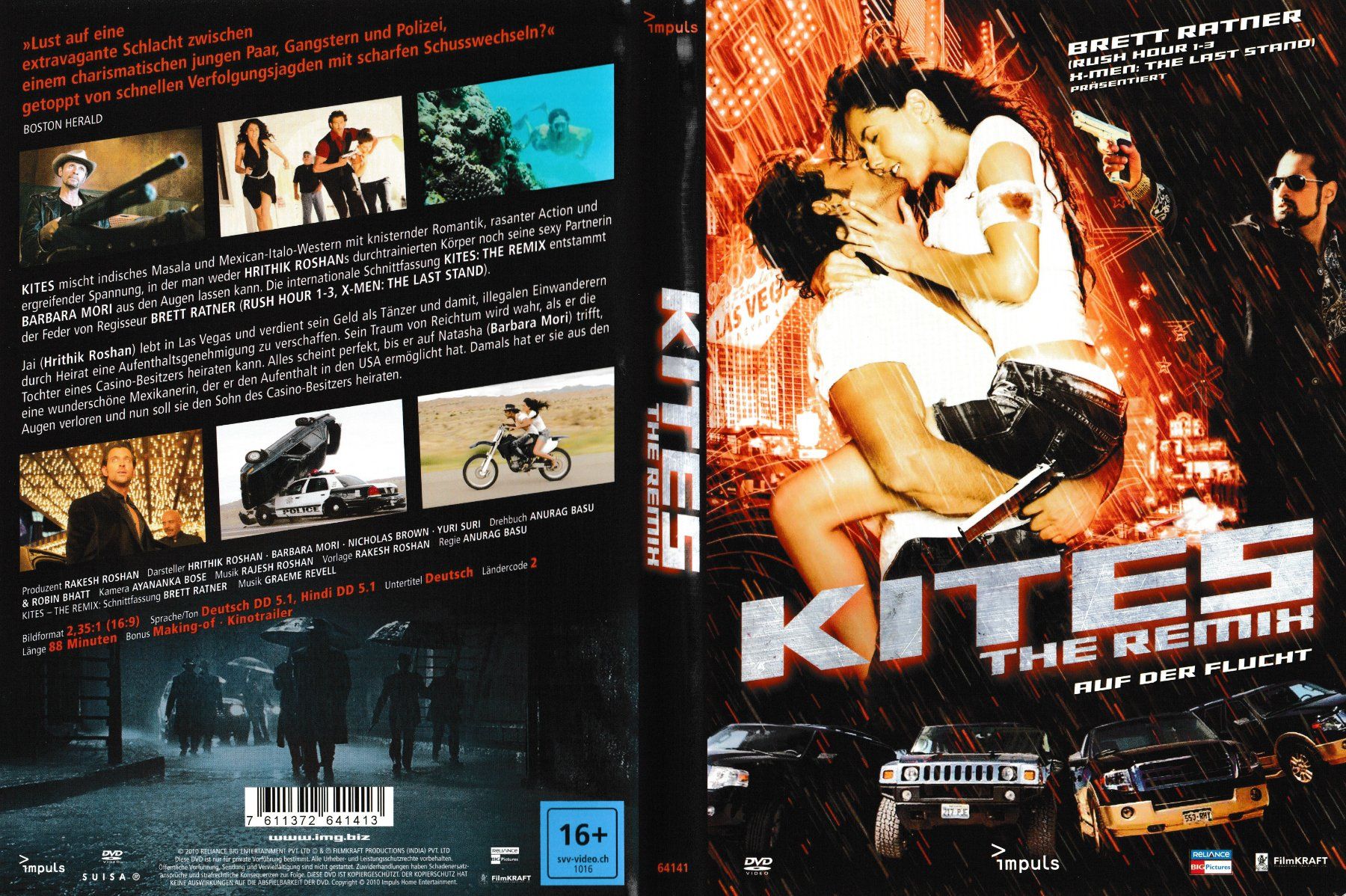 Tutti i DVDs: DVD - Brett Ratner Presents Kites: The Remix – Usato da Langnau am Albis venduto da MediaRescuerKeLoX