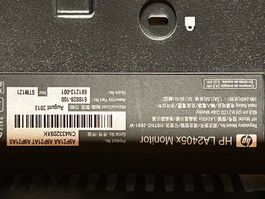 HP LA2405x Monitor 24 Zoll Bildschirm Display