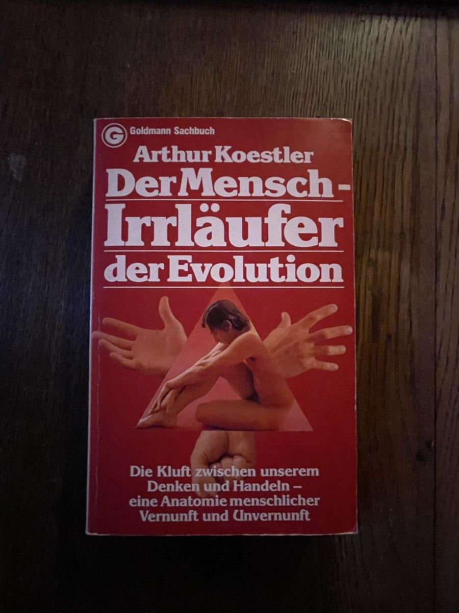 Livres: Der Mensch-Irrläufer der Evolution  – D'occasion à Dallenwil par har_sgh7