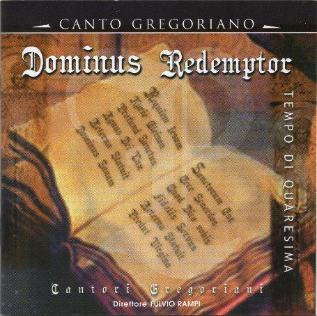CDs: DOMINUS REDEMPTOR Canto Gregoriano Fulvio Rampi  Klassik CD – Gebraucht aus Kandergrund von Sososo