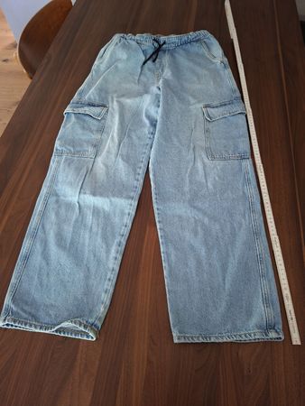 Sehr bequeme Jeans Cargohose, Grösse 170cm C&A