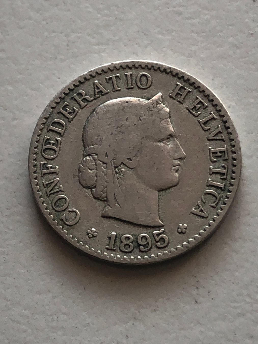 Tutti le monete: 5 Rp. 1895 – Usato da Schötz venduto da Odpa