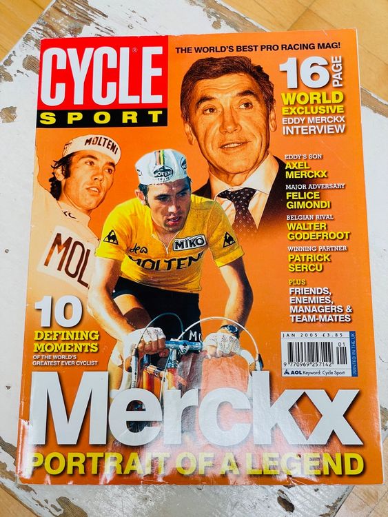Cycle Sport Magazine Eddy Merckx special Jan 2005 Kaufen auf Ricardo