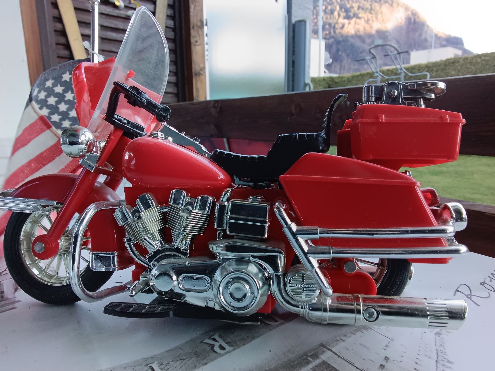 Feuerzeuge: Harley-Davidson Electra Glide Feuerzeug Modell – Neu (gemäss Beschreibung) aus Bonaduz von Schnueff0 1