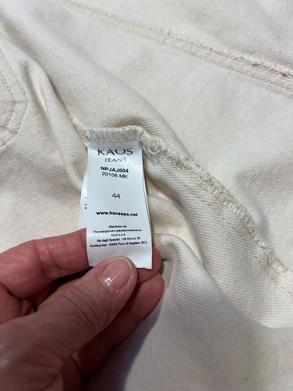 Jacken: Giacca di jeans Kaos – Gebraucht aus Caslano von Elena61 2